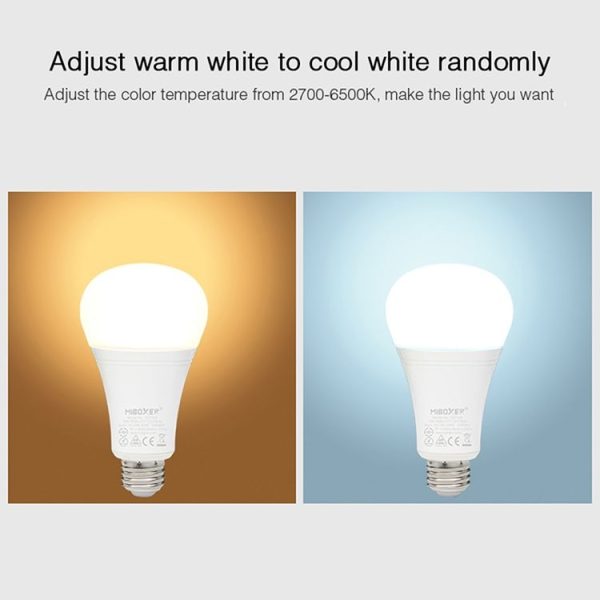 FUT105 12W RGB + CCT LED Bulb Light E27 Indoor Light 2.4G Remote Smart Phone APP Control Bedroom Living Room AC100~240V - Image 4