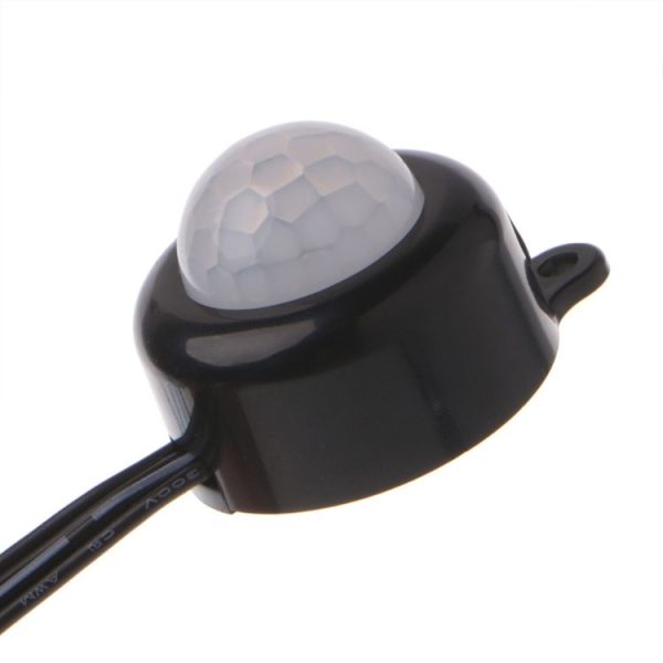 DC 5-24V / 5A With Plug for LED Light Bar Human Body Infrared PIR Motion Sensor Switch (Black) - Image 6