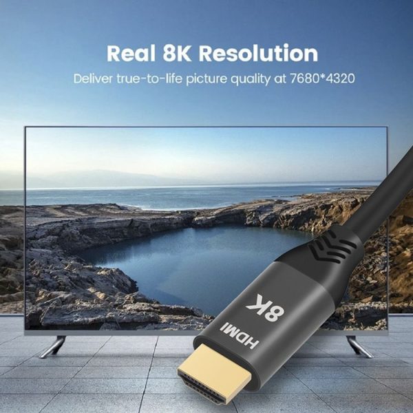 HDMI2.1 8K 120Hz High Dynamic HD Cable, Cable Length: 1m - Image 5