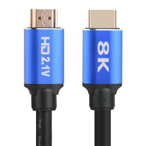 HD08 8K Ultra Clear HDMI 2.1 TV Computer Projection Set-top Box HDMI Cable, Cable Length: 0.5m