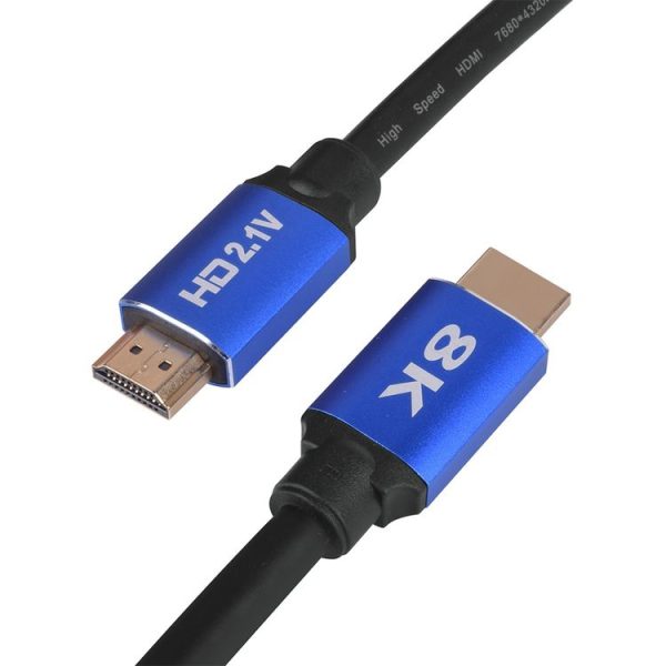 HD08 8K Ultra Clear HDMI 2.1 TV Computer Projection Set-top Box HDMI Cable, Cable Length: 1m - Image 2