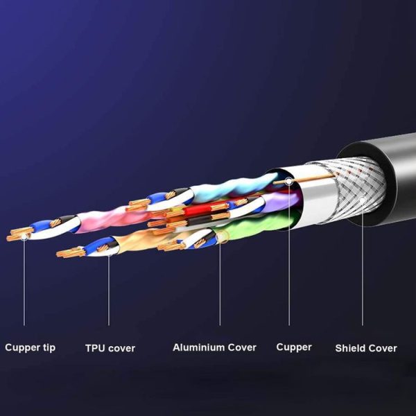 HD08 8K Ultra Clear HDMI 2.1 TV Computer Projection Set-top Box HDMI Cable, Cable Length: 1m - Image 4