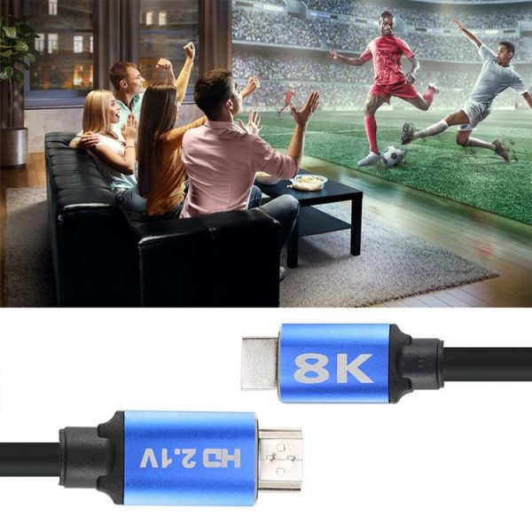 HD08 8K Ultra Clear HDMI 2.1 TV Computer Projection Set-top Box HDMI Cable, Cable Length: 1m - Image 7