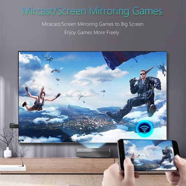 C18 5G Wireless WiFi Display Dongle Receiver 4K UHD TV Stick, RK3229 Quad-core, Type-C Interface - Image 10