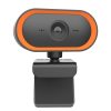 C11 2K Picture Quality HD Without Distortion 360 Degrees Rotate Built-in Microphone Sound Clear Webcams with Tripod (Orange) - Image 3