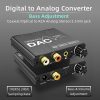 Digital To Analog Audio Converter Stereo Extractor DAC Amplifier Optical SPDIF 192Khz 24Bit - Image 4