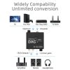 Digital To Analog Audio Converter Stereo Extractor DAC Amplifier Optical SPDIF 192Khz 24Bit - Image 7