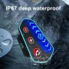 A10 Motorcycle Helmet Bluetooth 5.0 Wireless Waterproof Earphone - Image 2