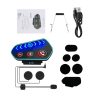 A10 Motorcycle Helmet Bluetooth 5.0 Wireless Waterproof Earphone - Image 8