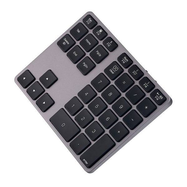 308BT Aluminum Alloy 35 Keys Bluetooth Wireless Numeric Keypad Digital Keyboard - Image 2