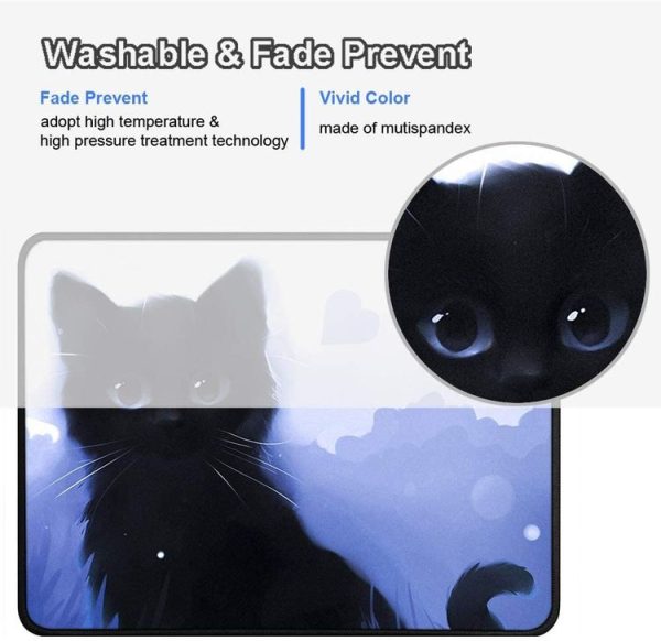 Cat Cartoon Anti-Skid E-sports Game Mouse Pad - Image 6