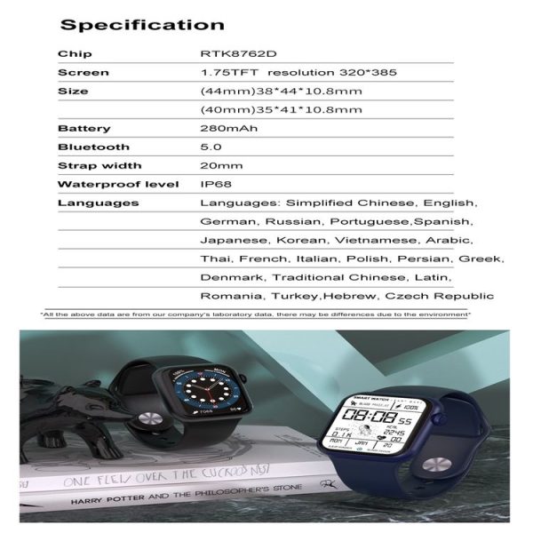 DT100pro 1.75 inch Color Screen Smart Watch IP68 Waterproof, Support Bluetooth Call / Heart Rate Monitoring / Sleep Monitoring / Blood Oxygen Monitoring / ECG Monitoring (Silver) - Image 8