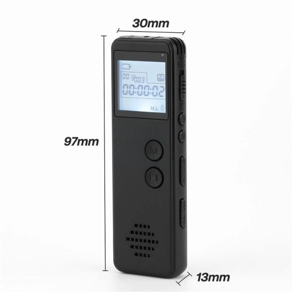 SK-299 Large-Capacity Memory MP3 Voice Recorder MP3 Player Voice Recording For Meeting Class Electronics Supplies - Image 6