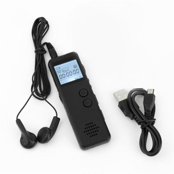 SK-299 Large-Capacity Memory MP3 Voice Recorder MP3 Player Voice Recording For Meeting Class Electronics Supplies - Image 7