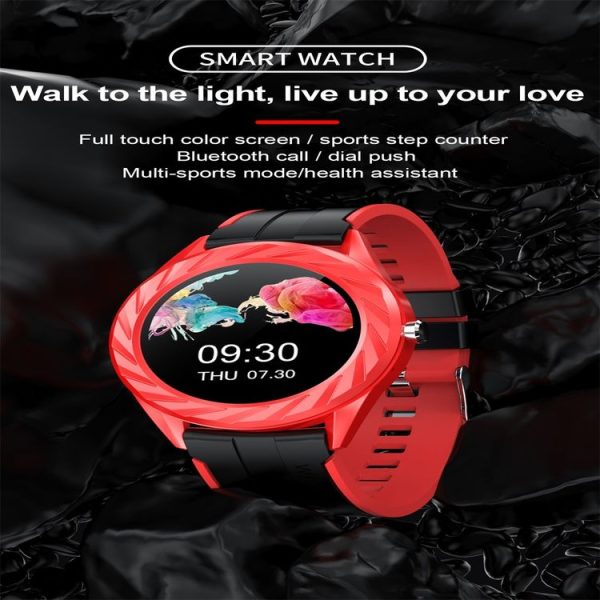 DT10 1.54inch Color Screen Smart Watch IP67 Waterproof, Support Bluetooth Call / Heart Rate Monitoring / Blood Pressure Monitoring / Blood Oxygen Monitoring / Sleep Monitoring (Black) - Image 3