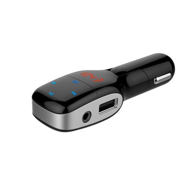 MP16 Car MP3 Player Kit Hands-free Call Wireless FM Transmitter Car Charger Support Micro TF Card and U Disk - Image 2