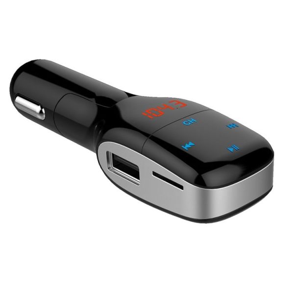 MP16 Car MP3 Player Kit Hands-free Call Wireless FM Transmitter Car Charger Support Micro TF Card and U Disk - Image 4