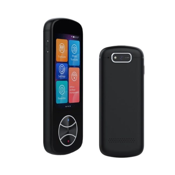 V10 3.0 inch Touch Screen Smart Translator 107 Languages with Offline Translation / Photo Translation (Black)