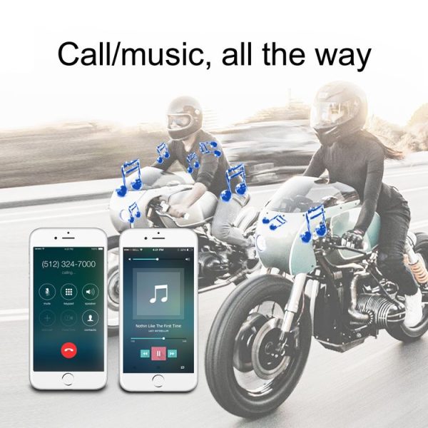 T4 Motorcycle Helmet Bluetooth Headsets BT 5.0 Stereo Automatically Connect to Support SIRI - Image 3