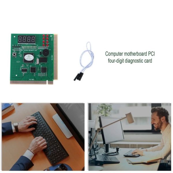 Four Digit PCI Diagnostic Card Computer Motherboard Tester - Image 4