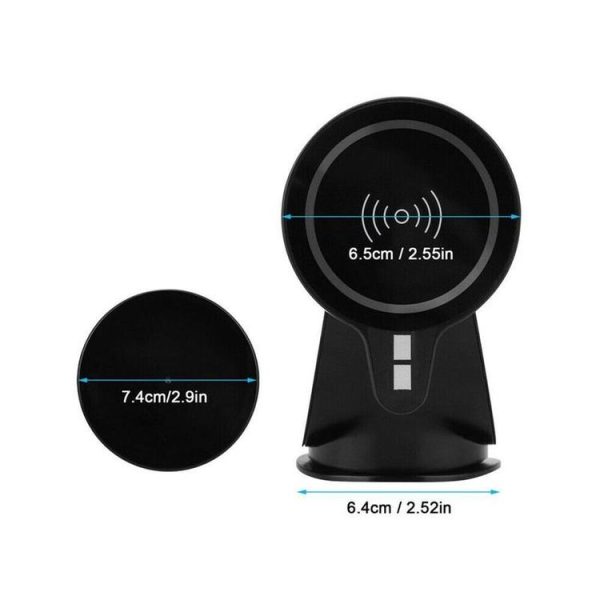 WH-10D Magnetic Wireless Car Phone Charger 15w Phone Magnetic Holder - Image 6