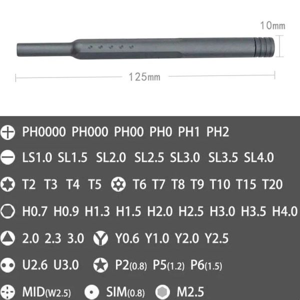 A49 49 in 1 High Quality Screwdriver Set Mobile Computer Disassembly and Maintenance Tools - Image 3