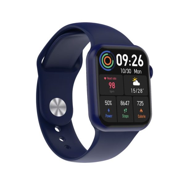 DT100pro+ 1.78 inch Color Screen Smart Watch, IP68 Waterproof, Support ECG Monitoring / Bluetooth Call / Heart Rate Monitoring / Blood Pressure Monitoring / Blood Oxygen Monitoring / Female Menstrual Cycle (Blue) - Image 2