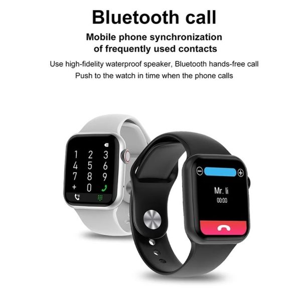 DT100pro+ 1.78 inch Color Screen Smart Watch, IP68 Waterproof, Support ECG Monitoring / Bluetooth Call / Heart Rate Monitoring / Blood Pressure Monitoring / Blood Oxygen Monitoring / Female Menstrual Cycle (Blue) - Image 8