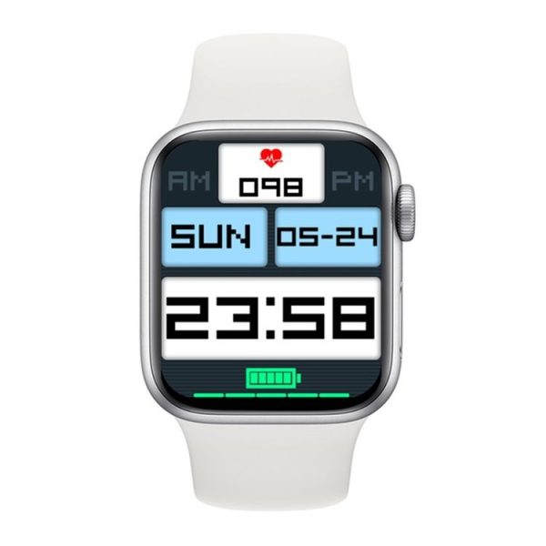 X8 Max 1.75 inch Color Screen Smart Watch, IP67 Waterproof, Support Temperature Monitoring / Bluetooth Call / Heart Rate Monitoring / Blood Pressure Monitoring / Blood Oxygen Monitoring / Sleep Monitoring (White) - Image 2