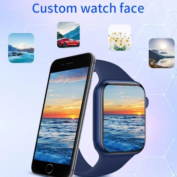 X8 Max 1.75 inch Color Screen Smart Watch, IP67 Waterproof, Support Temperature Monitoring / Bluetooth Call / Heart Rate Monitoring / Blood Pressure Monitoring / Blood Oxygen Monitoring / Sleep Monitoring (White) - Image 4