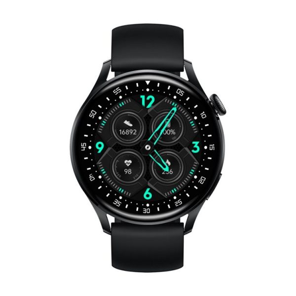 D3pro 1.32 inch Color Screen Smart Watch, IP67 Waterproof, Silicone Watchband, Support Bluetooth Call / Heart Rate Monitoring / Blood Pressure Monitoring / Blood Oxygen Monitoring / Sleep Monitoring (Black) - Image 2