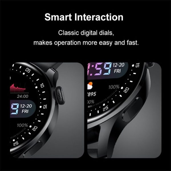 D3pro 1.32 inch Color Screen Smart Watch, IP67 Waterproof, Silicone Watchband, Support Bluetooth Call / Heart Rate Monitoring / Blood Pressure Monitoring / Blood Oxygen Monitoring / Sleep Monitoring (Black) - Image 6