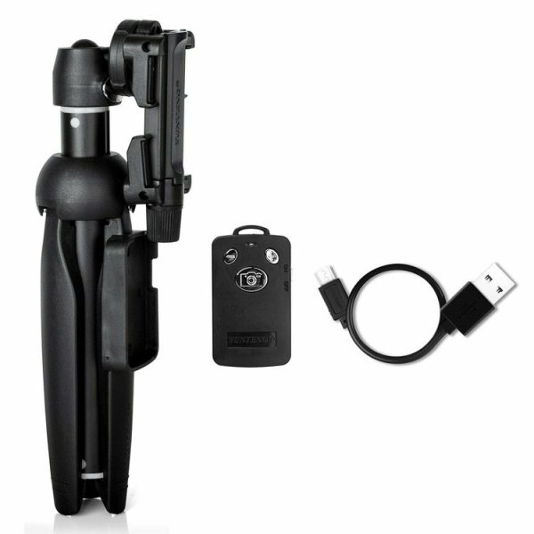 Yunteng YT-9928 3 in 1 Handheld Tripod, Monopod Selfie Stick, Bluetooth Remote Shutter for All Smartphones - Image 4