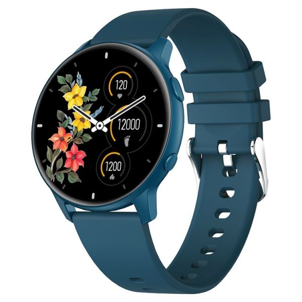 MX1 1.28 inch IP68 Waterproof Color Screen Smart Watch, (Blue)