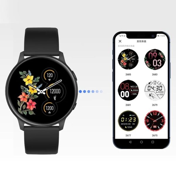 MX1 1.28 inch IP68 Waterproof Color Screen Smart Watch, (Blue) - Image 7