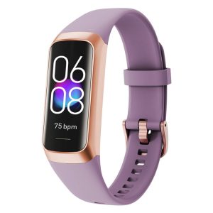 C60 IP67 Waterproof 1.1 inch Smart Fitness Band (Purple)
