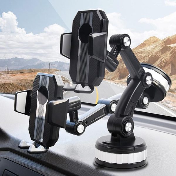 Car Dashboard 360 Degree Mobile Phone Holder Universal Windshield Suction Cup Desk Mount - Image 2