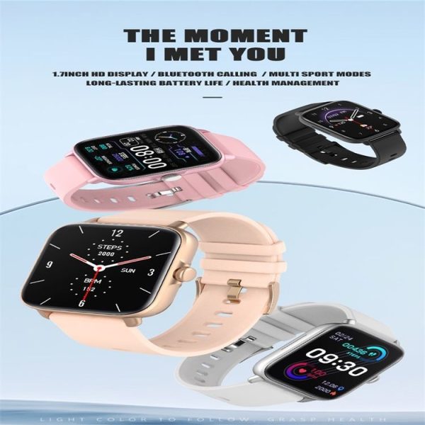 Y22 1.7inch IP67 Color Screen Smart Watch (Rose Gold) - Image 4