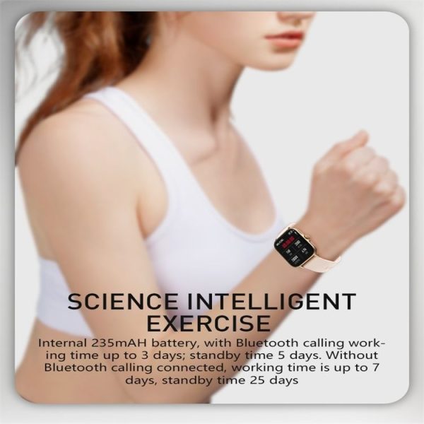 Y22 1.7inch IP67 Color Screen Smart Watch (Rose Gold) - Image 6