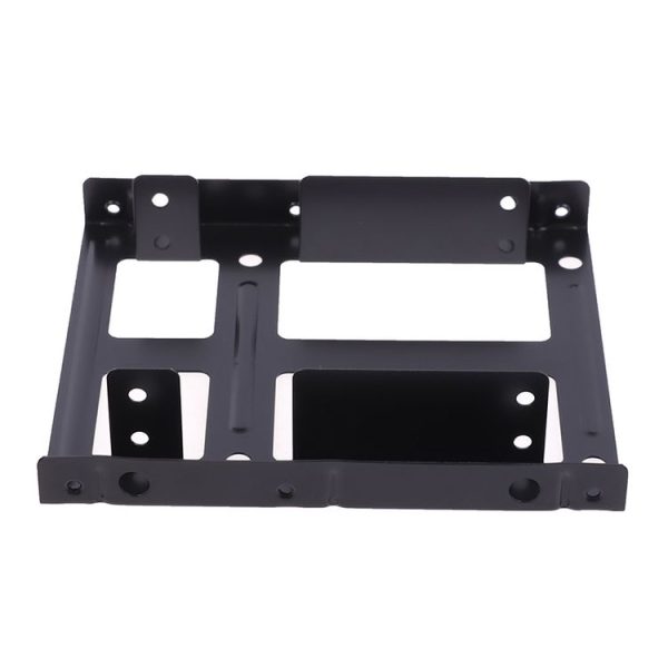 2.5 to 3.5 Dual Desktop SSD Mounting Internal Adapter Hard Drive Bracket - Image 2