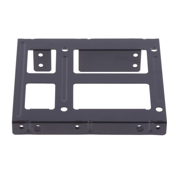 2.5 to 3.5 Dual Desktop SSD Mounting Internal Adapter Hard Drive Bracket - Image 3
