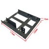 2.5 to 3.5 Dual Desktop SSD Mounting Internal Adapter Hard Drive Bracket - Image 5