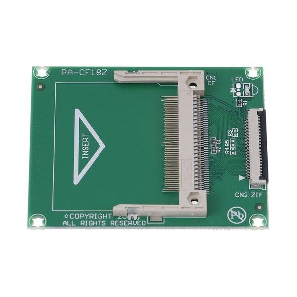 1.8 Inch 50 Pin Compact Flash CF Memory Card to ZIF / CE SSD HDD Adapter Card