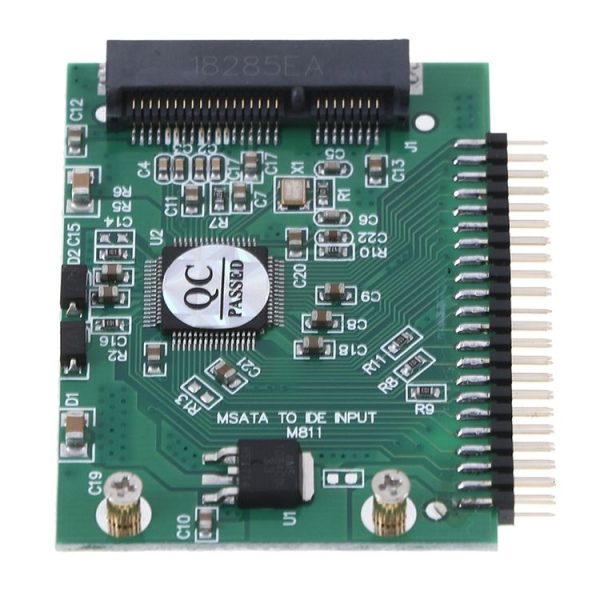 MSATA SSD to 44 Pin IDE Adapter mSATA IDE Converter Card