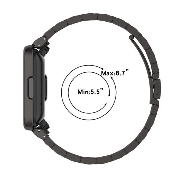Xiaomi Redmi Watch 2 2 in 1 Three-bead Metal Watch Band with Watch Frame (Rose Gold) - Image 6