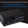 1 In 4 Out Audio Frequency Signal Distribute Device Non Consumption Output RCA Interface - Image 2