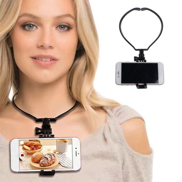 POV / VLOG Smartphone Selfie Neck Holder Mount - Image 2