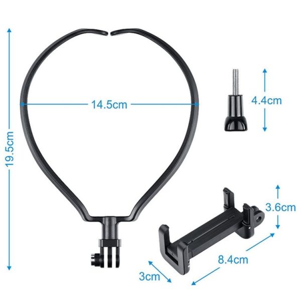 POV / VLOG Smartphone Selfie Neck Holder Mount - Image 9