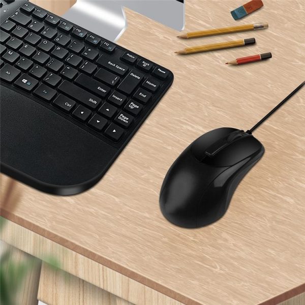 PS2 3 Buttons Wired Optical Office Desktop Notebook Gaming Mouse - Image 5