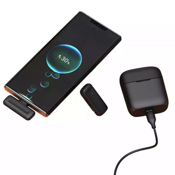 J11 Wireless Lapel Microphone Portable Audio Video Recording Mini Mic - Image 5